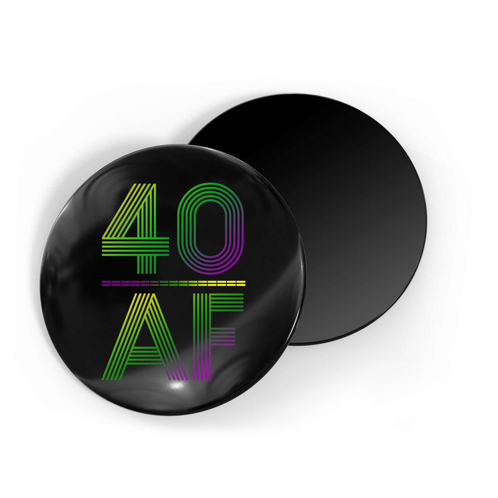 40 Af Vintage 40th Birthday Gift Magnet