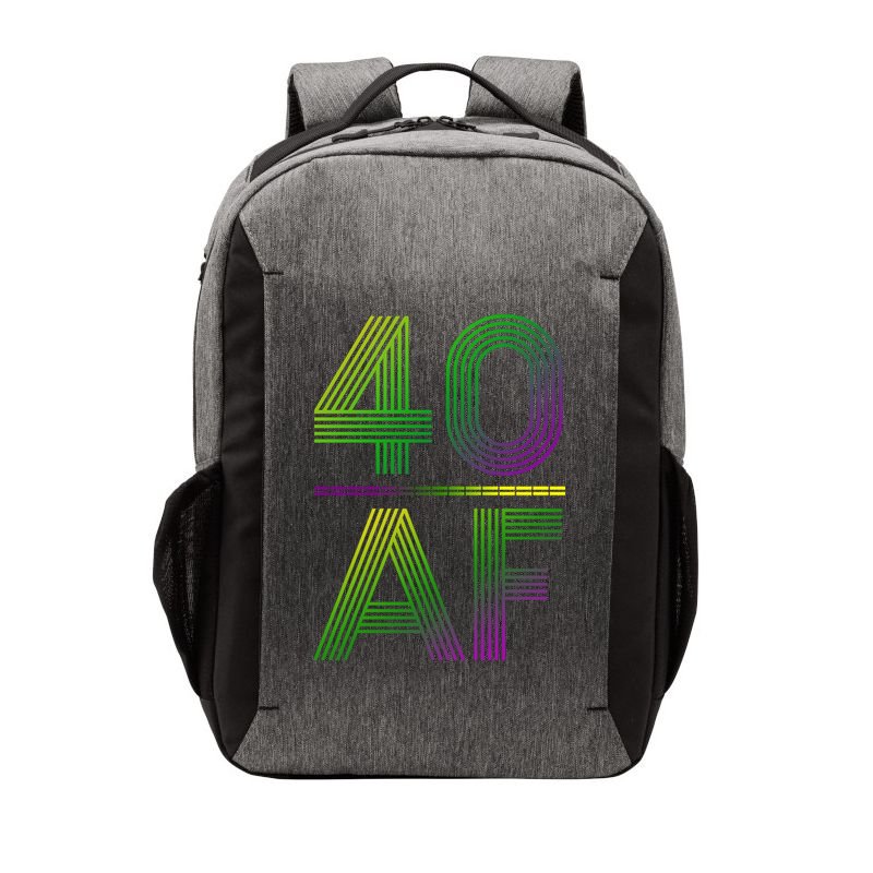 40 Af Vintage 40th Birthday Gift Vector Backpack