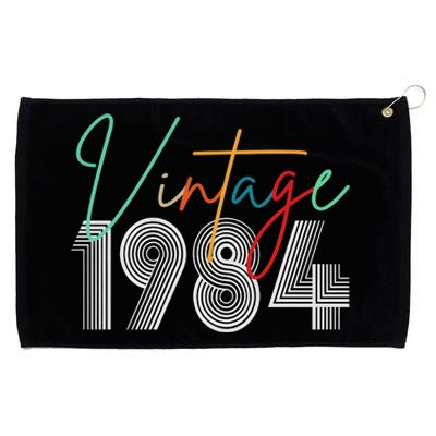 40th Birthday 1984 Vintage Grommeted Golf Towel