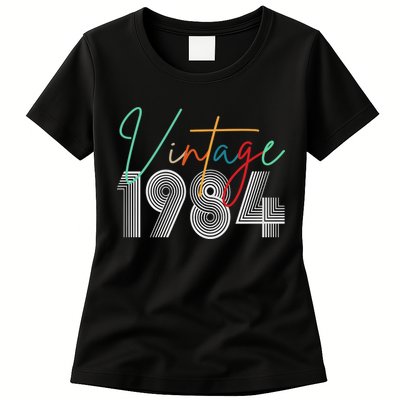 40th Birthday 1984 Vintage Womens T-Shirt