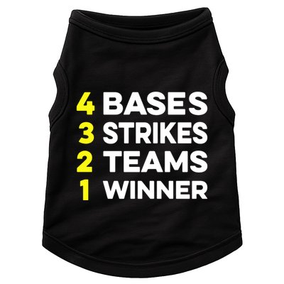 4 Bases 3 Strikes 2 Teams 1 Winner Doggie Tank