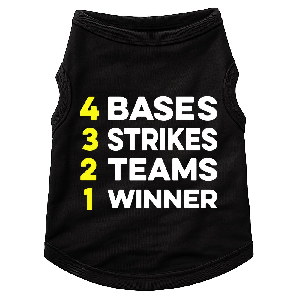 4 Bases 3 Strikes 2 Teams 1 Winner Doggie Tank