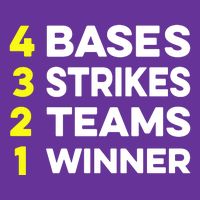 4 Bases 3 Strikes 2 Teams 1 Winner Cooling Performance Long Sleeve Crew