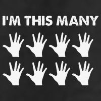 40th Birthday 40 Forty Years Old Funny I'm This Many 11oz C Handle Ceramic Mug
