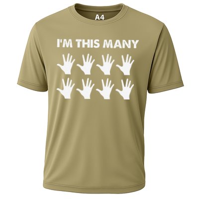 40th Birthday 40 Forty Years Old Funny I'm This Many Performance Shirt