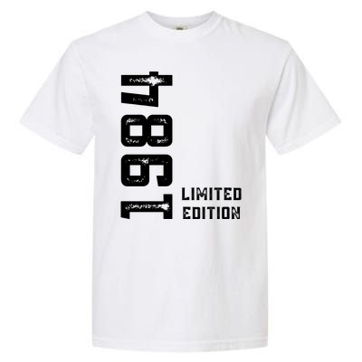 40th Birthday 40 Years Old Vintage Limited Edition 1984 Garment-Dyed Heavyweight T-Shirt