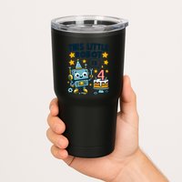 4th Birthday Boy 4 Year Old Robotics Robot 4th Birthday Tumbler