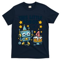 4th Birthday Boy 4 Year Old Robotics Robot 4th Birthday T-Shirt