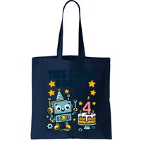 4th Birthday Boy 4 Year Old Robotics Robot 4th Birthday Bag