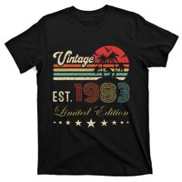 40th Birthday Born 1983 Vintage Limited Edition 40 Birthday T-Shirt