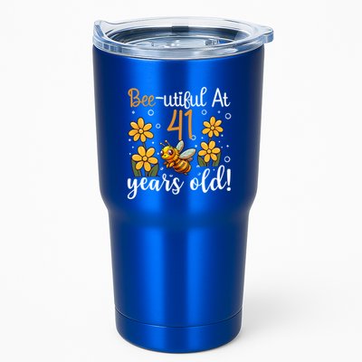 41st Birthday Bee 41 Years Old Bee Lover Great Gift Tumbler