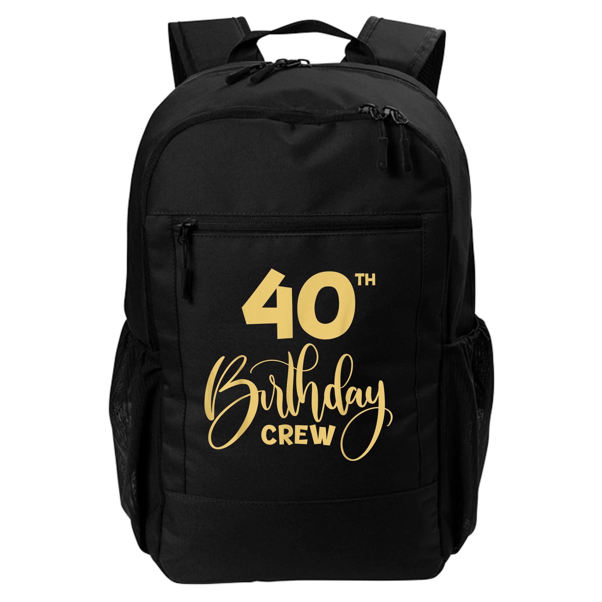 40th Birthday Crew for Gifts Birthday Party Group Family Backpack