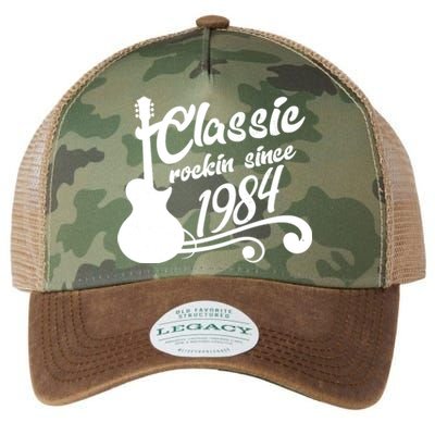 40th Birthday Classic Rockin Since 1984 Legacy Tie Dye Trucker Hat