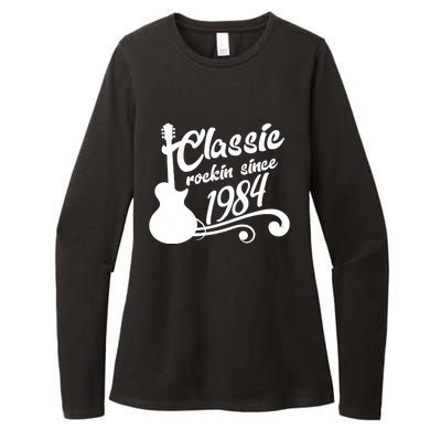 40th Birthday Classic Rockin Since 1984 Womens CVC Long Sleeve Shirt