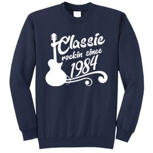 40th Birthday Classic Rockin Since 1984 Sweatshirt