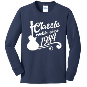 40th Birthday Classic Rockin Since 1984 Kids Long Sleeve Shirt