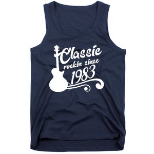 40th Birthday Classic Rockin Since 1983 Tank Top