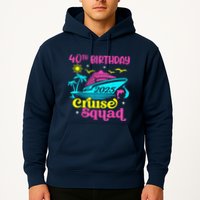 40th Birthday Cruise Squad 2025 Vacation Travel Ship Trip Hoodie