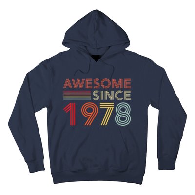 45 Birthday Decorations  Wo 1978 BDay 45th Birthday Hoodie