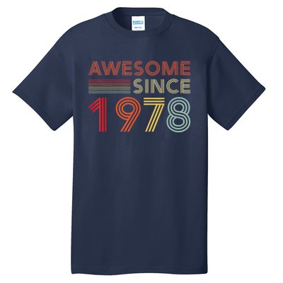 45 Birthday Decorations  Wo 1978 BDay 45th Birthday Tall T-Shirt