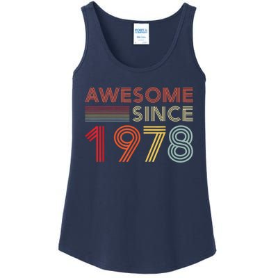 45 Birthday Decorations  Wo 1978 BDay 45th Birthday Ladies Essential Tank