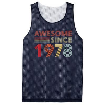 45 Birthday Decorations  Wo 1978 BDay 45th Birthday Mesh Reversible Basketball Jersey Tank