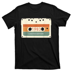 40th Birthday Design – 1983 Cassette T-Shirt