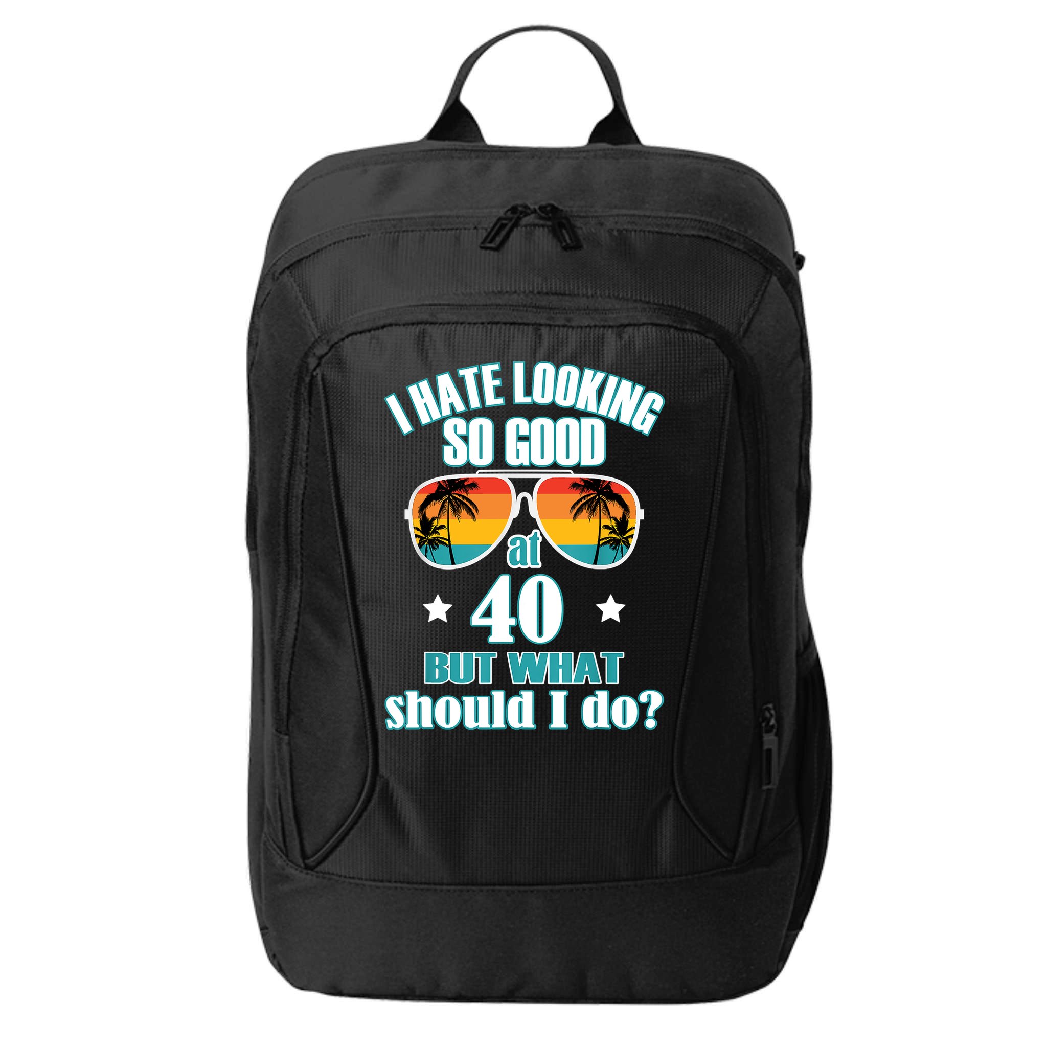 40th Birthday For Men Women 40th Anniversary City Backpack