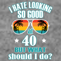40th Birthday For Men Women 40th Anniversary Doggie Tank