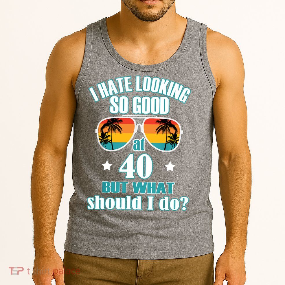 40th Birthday For Men Women 40th Anniversary Tank Top