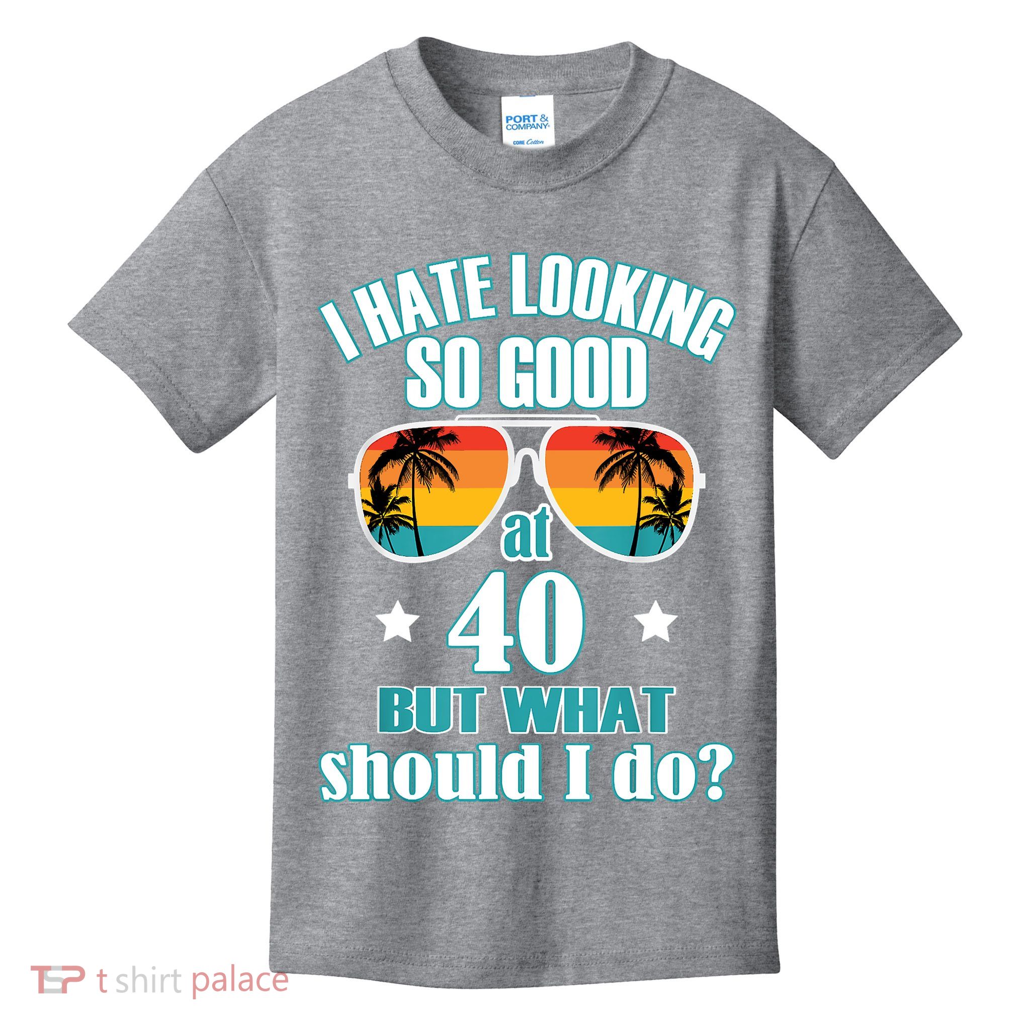 40th Birthday For Men Women 40th Anniversary Kids T-Shirt