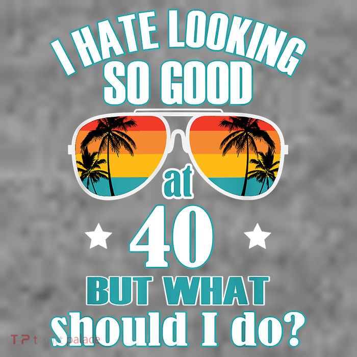 40th Birthday For Men Women 40th Anniversary Kids T-Shirt
