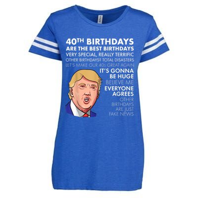 40th Birthday Gift Funny Trump Quote Shirt For m.e.n shirt Enza Ladies Jersey Football T-Shirt