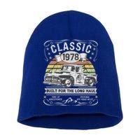 45th Birthday Gift Pickup Truck Born 1978 Gift Short Acrylic Beanie