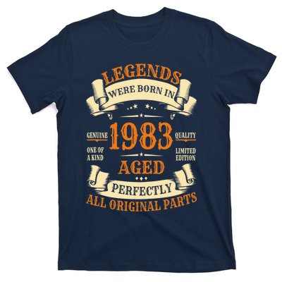 40th Birthday Gift Vintage Legends Born in 1983 40 years old Tank Top T-Shirt