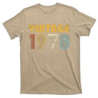 41th Birthday Gift Vintage 1978 Distressed Men Women T-Shirt