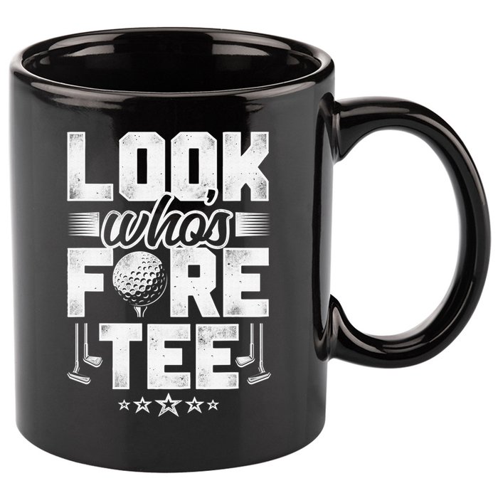 40th Birthday Golfer Golfing 40 Bday Gift For Golf Player 11oz C Handle Ceramic Mug