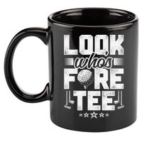 40th Birthday Golfer Golfing 40 Bday Gift For Golf Player 11oz C Handle Ceramic Mug