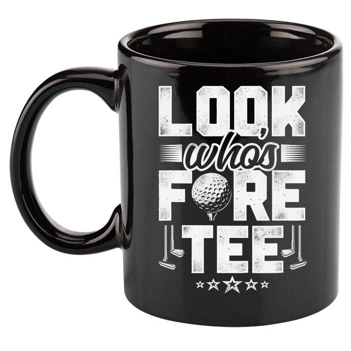 40th Birthday Golfer Golfing 40 Bday Gift For Golf Player 11oz C Handle Ceramic Mug