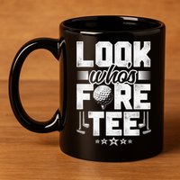 40th Birthday Golfer Golfing 40 Bday Gift For Golf Player 11oz C Handle Ceramic Mug