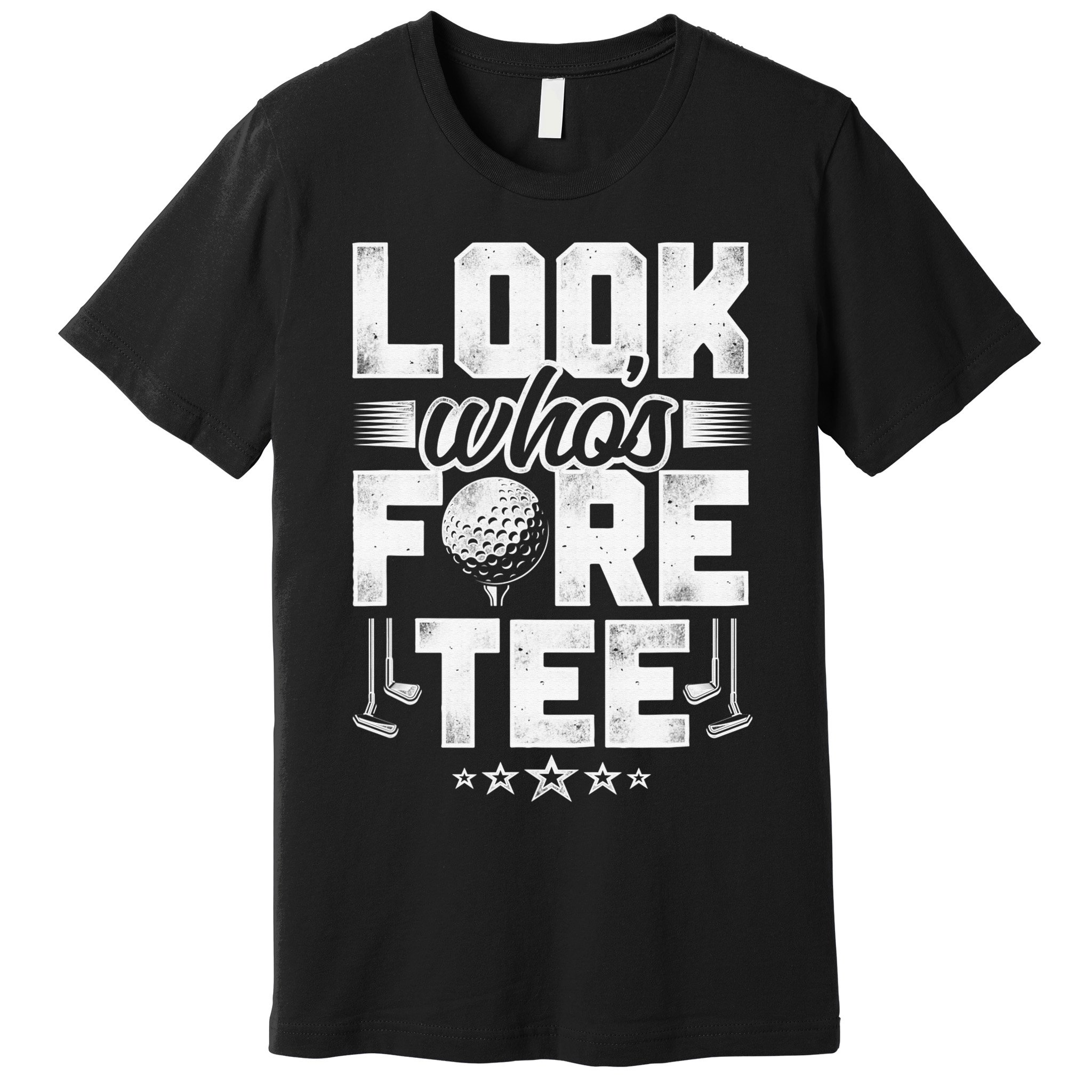 40th Birthday Golfer Golfing 40 Bday Gift For Golf Player Premium T-Shirt
