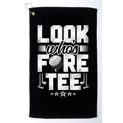 40th Birthday Golfer Golfing 40 Bday Gift For Golf Player Golf Towel