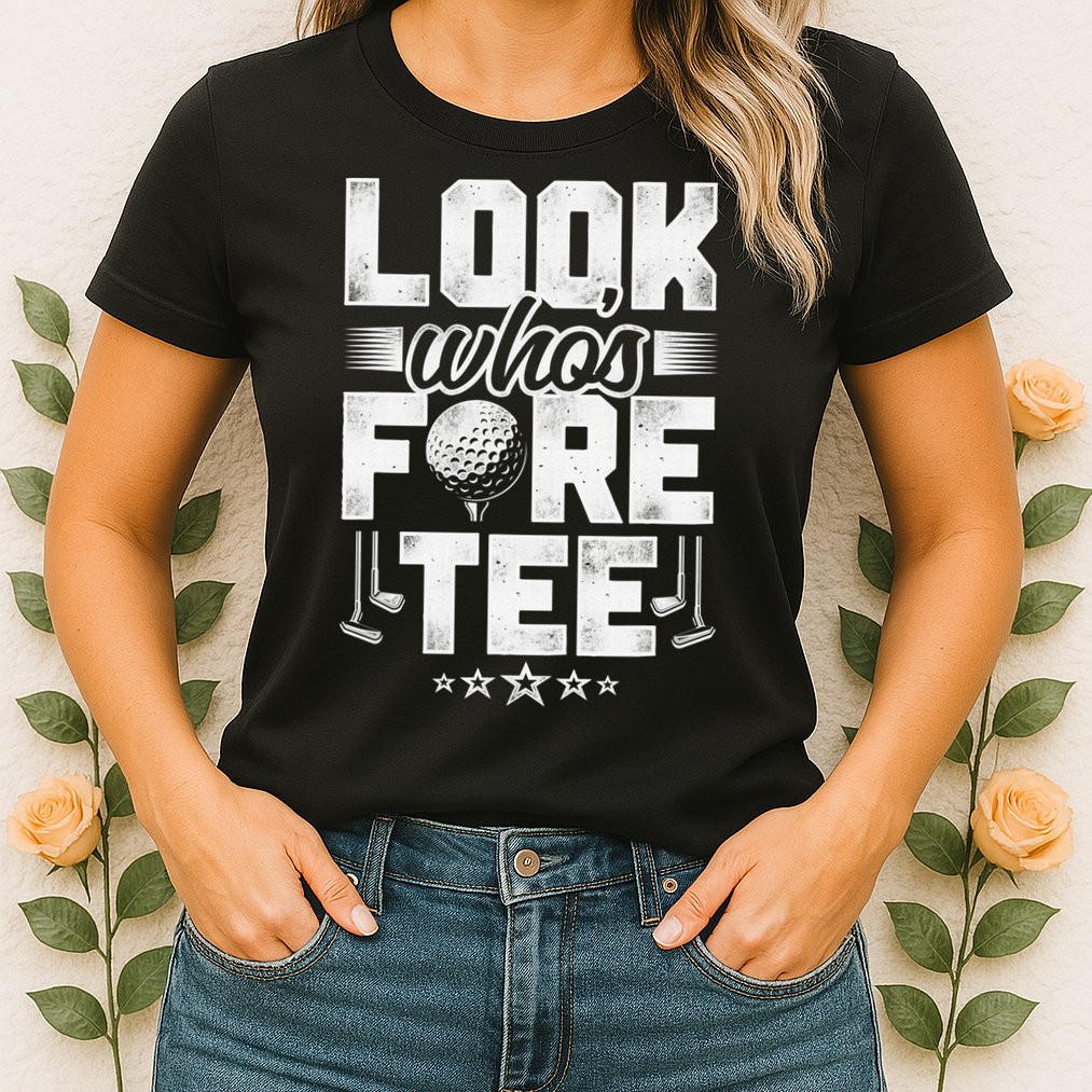 40th Birthday Golfer Golfing 40 Bday Gift For Golf Player Womens T-Shirt