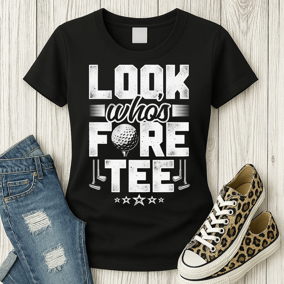 40th Birthday Golfer Golfing 40 Bday Gift For Golf Player Womens T-Shirt