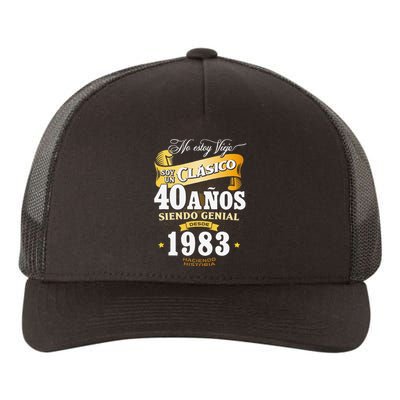 40th Birthday Gift For In Spanish Regalo Cumpleanos 40 Yupoong Adult 5-Panel Trucker Hat