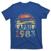 40th Birthday Gift Awesome Since April 1983 T-Shirt