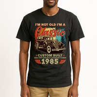 40th Birthday Im Not Old Im A Classic 1985 Custom Built Tall T-Shirt