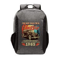 40th Birthday Im Not Old Im A Classic 1985 Custom Built Vector Backpack