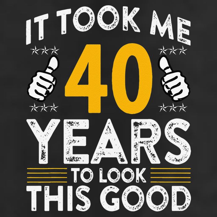 40th Birthday It Took Me 40 Years Good Funny 40 Year Old Beanie