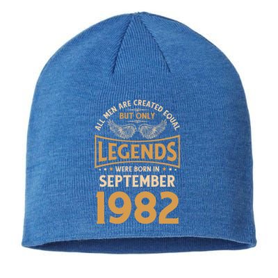 40 Birthday Legends Were Born In September 1982 Meaningful Gift Sustainable Beanie